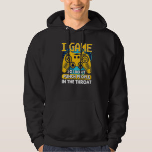 Sarcastic Women Game Don't Punch People In The Th Hoodie
