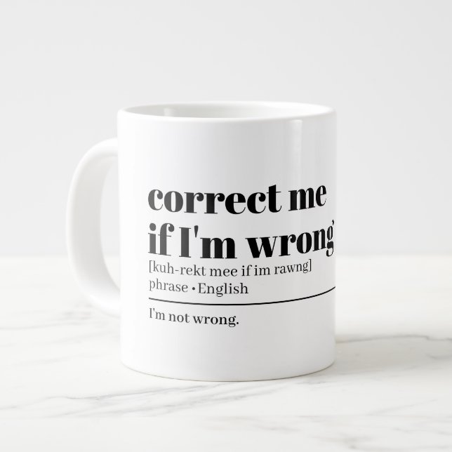 sarcastic work mug gift idea (Front Left)