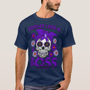 Sarcoidosis Awareness Awareness fight like a boss T-Shirt