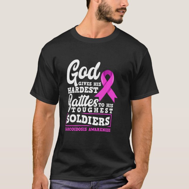 Sarcoidosis Warrior Sarcoidosis Awareness T-Shirt (Front)