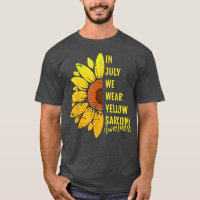 Sarcoma Awareness Month Sunflower In July We Wear