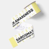 Sarcoma/Bone Cancer Awareness Pattern Ribbon