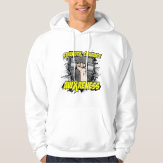 Sarcoma Cancer Strength Courage Men Hoodie