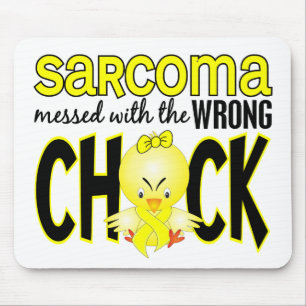 Sarcoma Messed With The Wrong Chick Mouse Mat