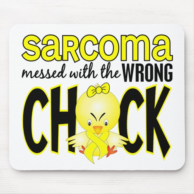 Sarcoma Messed With The Wrong Chick Mouse Mat (Front)