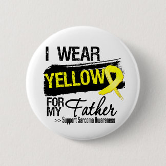 Sarcoma Ribbon For My Father 6 Cm Round Badge