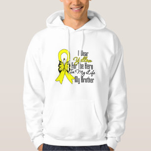 Sarcoma Ribbon My Hero My Brother Hoodie