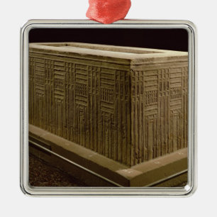 Sarcophagus from Abu Roach (limestone) (see also 3 Metal Tree Decoration