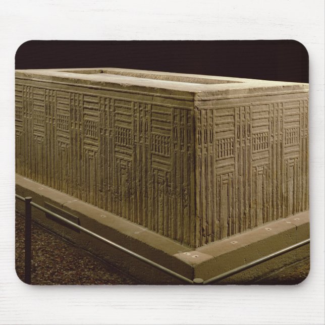 Sarcophagus from Abu Roach (limestone) (see also 3 Mouse Mat (Front)