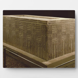 Sarcophagus from Abu Roach (limestone) (see also 3 Plaque