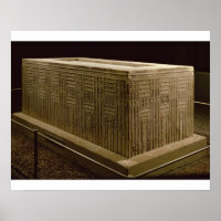 Sarcophagus from Abu Roach (limestone) (see also 3