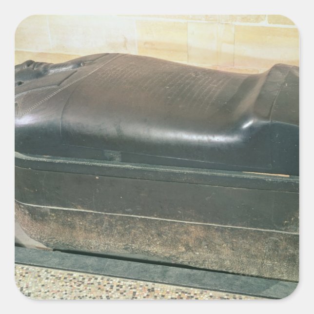 Sarcophagus of Eshmunazar, King of Sidon Square Sticker (Front)