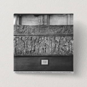 Sarcophagus of St. Quitterie 15 Cm Square Badge