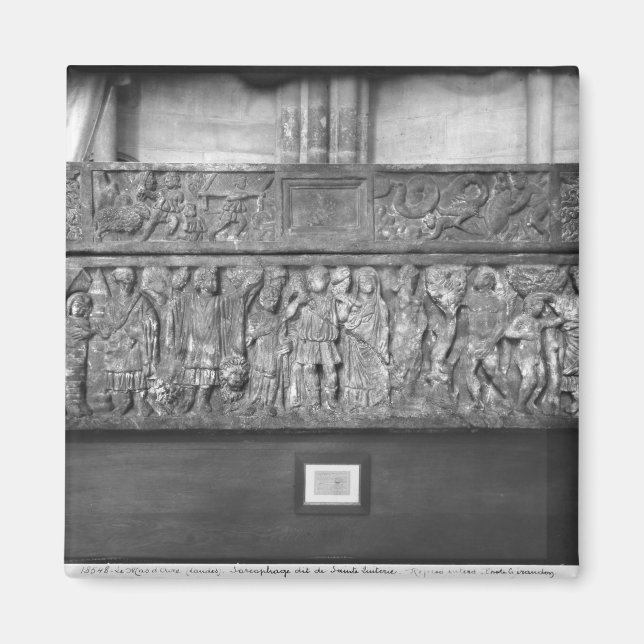 Sarcophagus of St. Quitterie Magnet (Front)