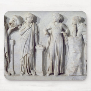 Sarcophagus of the Muses 2 Mouse Mat