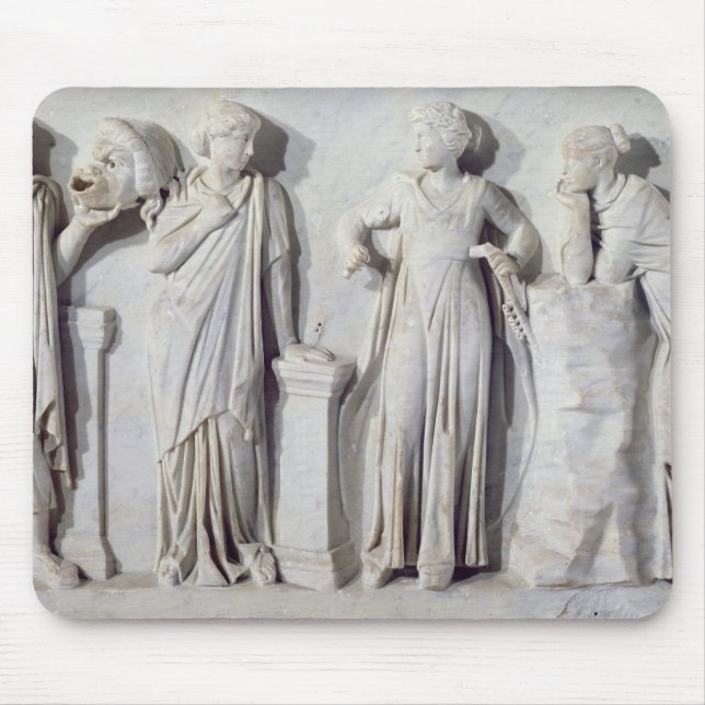 Sarcophagus of the Muses 2 Mouse Mat (Front)