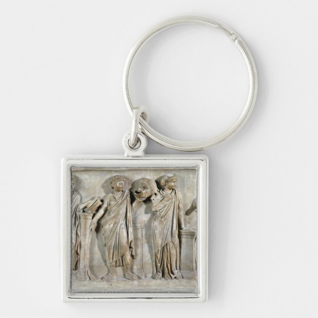 Sarcophagus of the Muses Key Ring (Front)