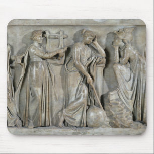 Sarcophagus of the Muses Mouse Mat