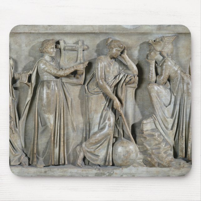 Sarcophagus of the Muses Mouse Mat (Front)