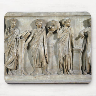 Sarcophagus of the Muses Mouse Mat