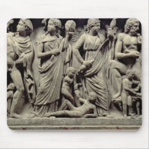 Sarcophagus with relief depicting Prometheus and t Mouse Mat