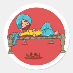 Sardar Ji Classic Round Sticker