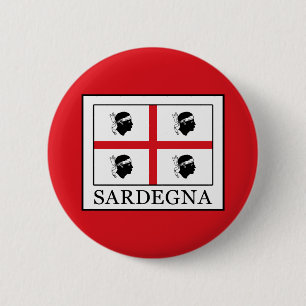 Sardegna 6 Cm Round Badge