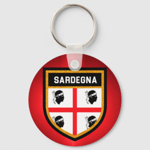 Sardegna Flag Key Ring