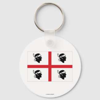 Sardegna flag key ring