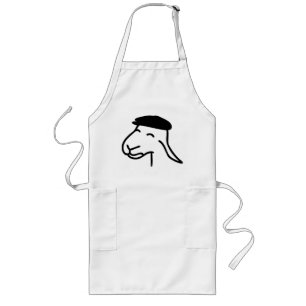 Sardegna, Happy Sheep (apron) Long Apron