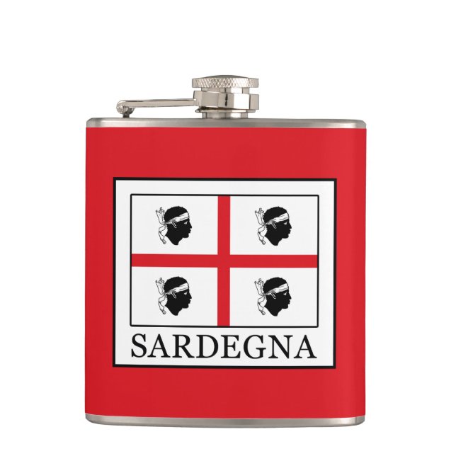 Sardegna Hip Flask (Front)