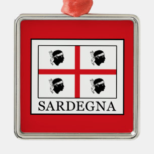 Sardegna Metal Tree Decoration