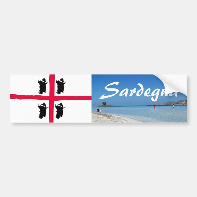 Sardegna Paradise Sticker (Front)