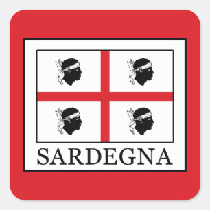 Sardegna Square Sticker
