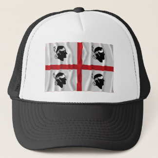 Sardegna waving flag trucker hat