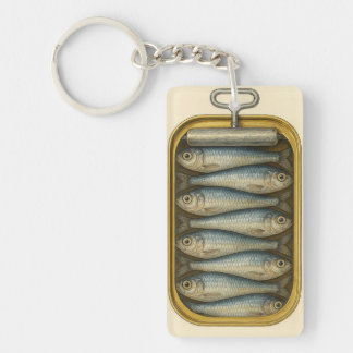 Sardine Chic by ej gold Key Ring