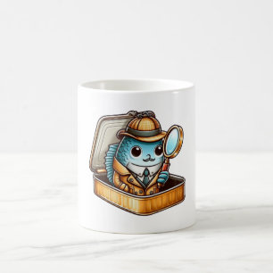  Sardine Detective Mystery Coffee Mug