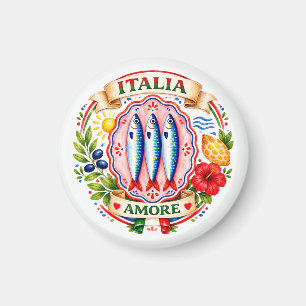 Sardine Social Club Italian Summer Party  Magnet