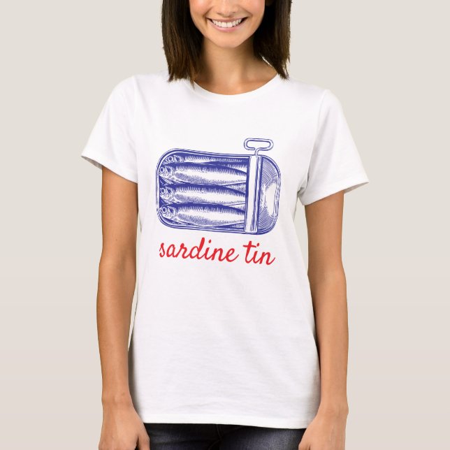 Sardine tin T-Shirt (Front)