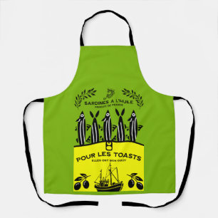 Sardinecore Vintage Kitchen Apron