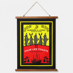 Sardinecore Vintage Kitchen Hanging Tapestry