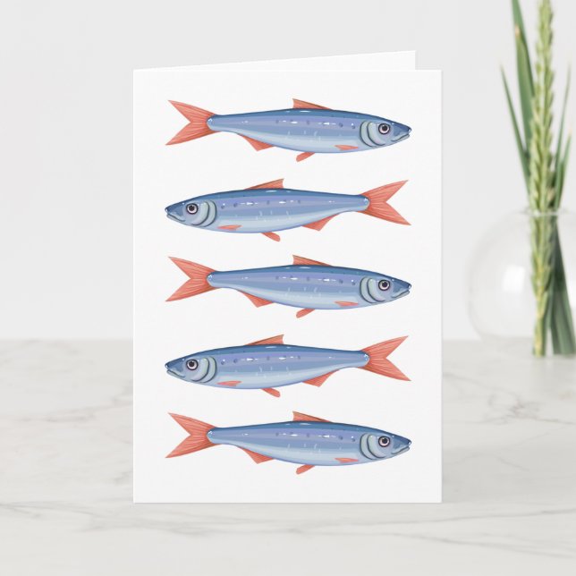 Sardines Card (Front)