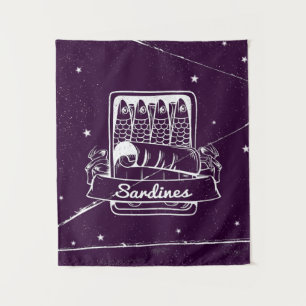 Sardines in a tin Distressed Tapestry