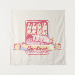 Sardines in a tin tapestry