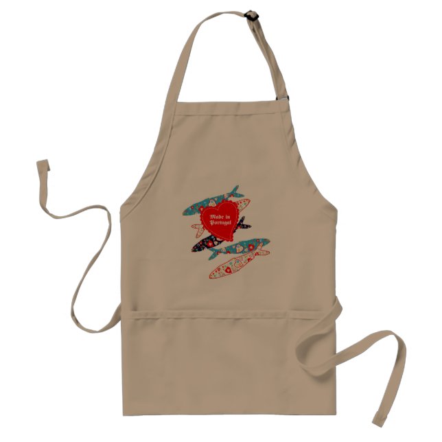 Sardines Made in Portugal Standard Apron (Front)