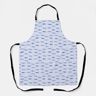 Sardines Pattern Apron