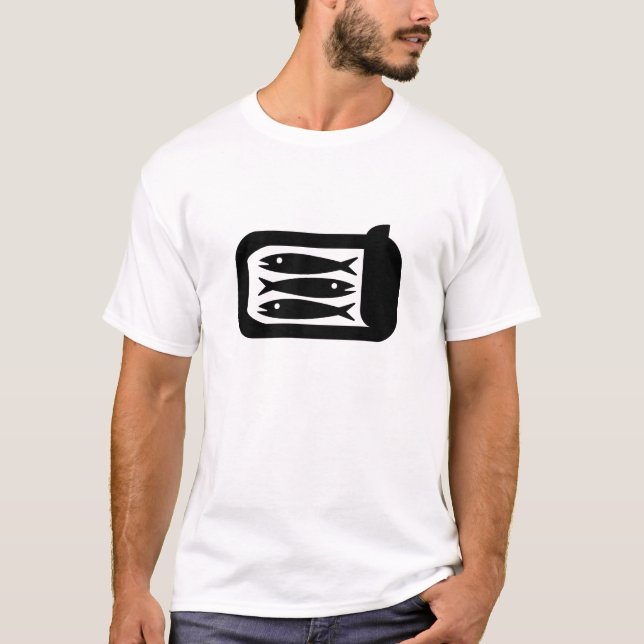 Sardines Pictogram T-Shirt (Front)