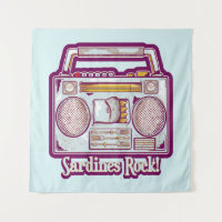 Sardines Rock Funny 80's Stereo
