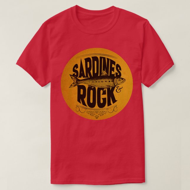 Sardines Rock T-Shirt (Design Front)