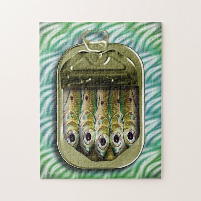 Sardines @ Sea Jigsaw Puzzle (Vertical)